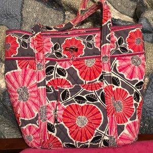 Cheery Blossoms large tote